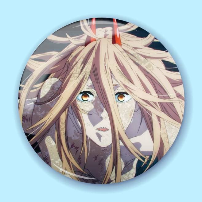 Аніме значок Людина-бензопила (Chainsaw Man) 9, 56 мм