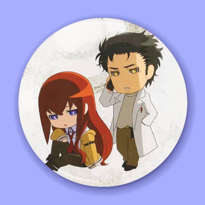 Аніме значок Брама Штейна (Steins;Gate) 21, 56 мм, Глянець