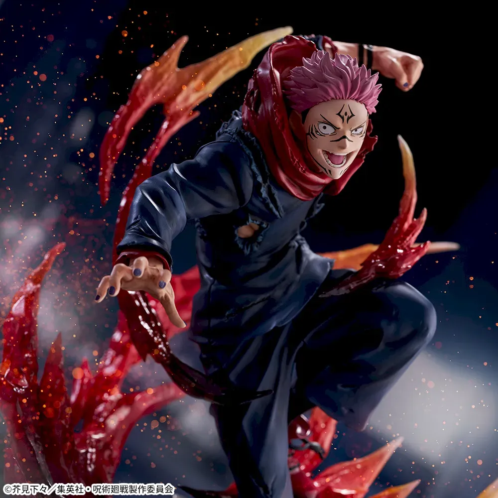 Аніме фігурка Сукуна (Sukuna) — Магічна Битва (Jujutsu Kaisen), Figurizm Alpha Sega, 23 см 2