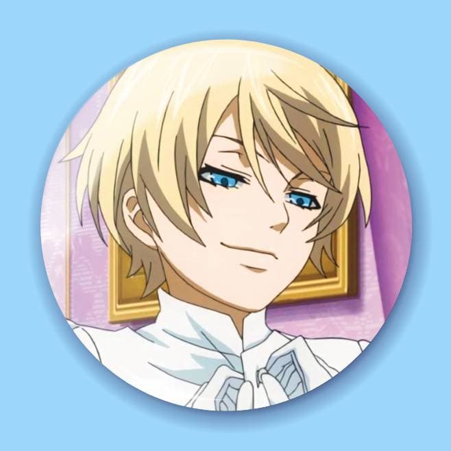 Аніме значок Темний дворецький (Black Butler) 22, 56 мм, глянець