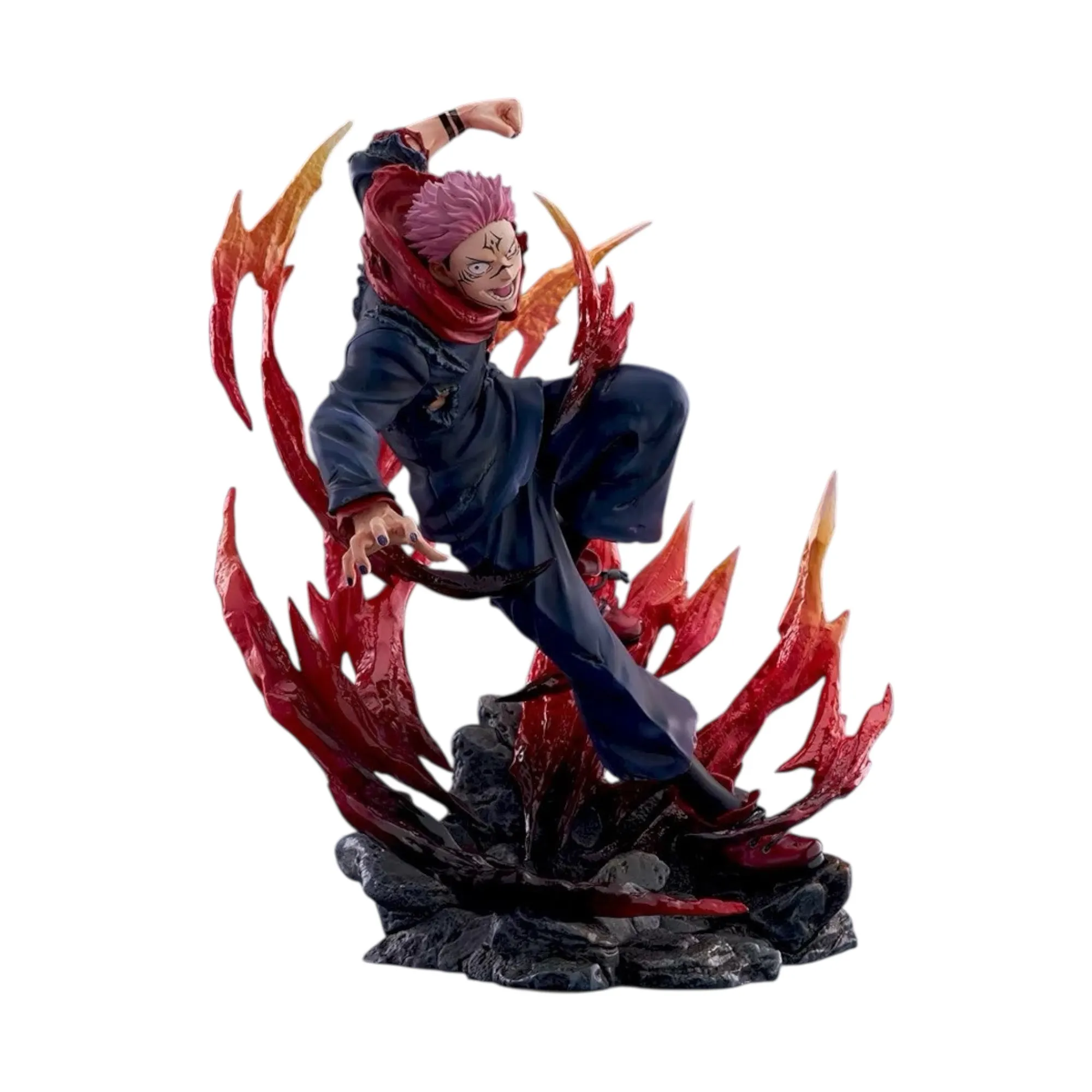 Аніме фігурка Сукуна (Sukuna) — Магічна Битва (Jujutsu Kaisen), Figurizm Alpha Sega, 23 см