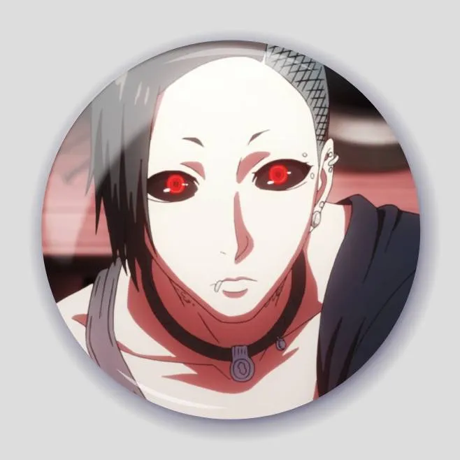 Аніме значок Токійський ґуль (Tokyo Ghoul) 9, 56 мм, глянець