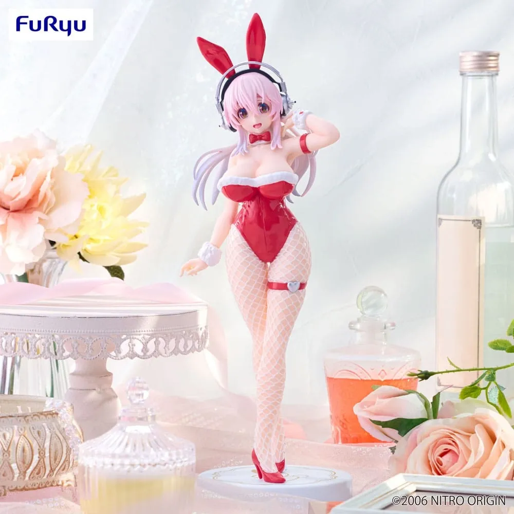 Аніме фігурка Супер Соніко (Super Sonico) — Нітроплюс (Nitroplus), BiCute Bunnies Red Color Ver, 30 см 3