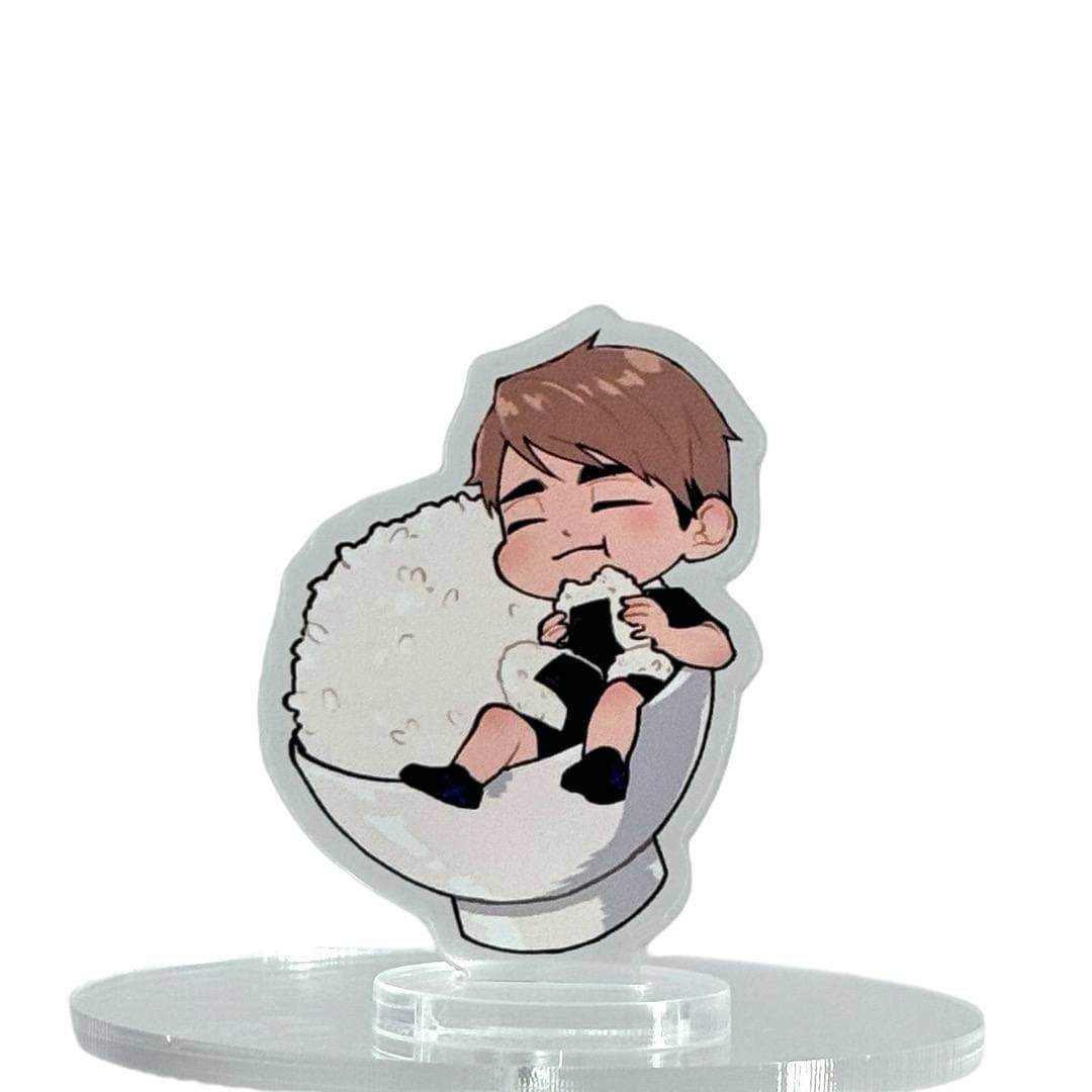 Аніме акриловий стенд Осаму Мія (Osamu Miya) — Волейбол (Haikyuu!!), 6 см