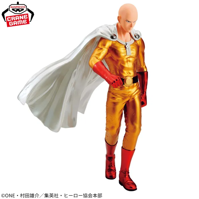 Аніме фігурка Сайтама (Saitama Metallic Ver.) — Ванпанчмен (One Punch Man), серія Grandista, виробник Banpresto, 27 см 4
