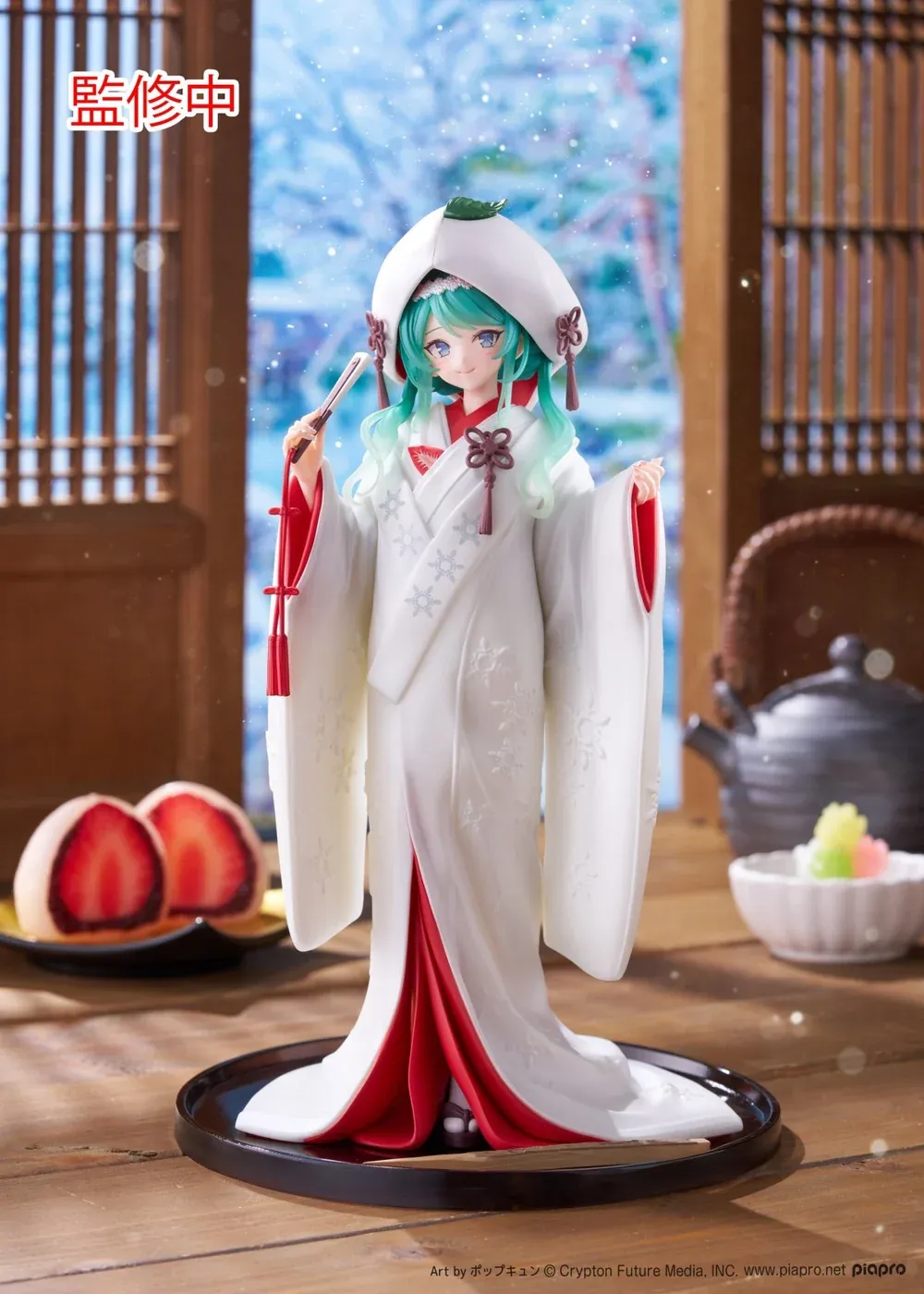 Аніме фігурка Хацуне Міку: Снігова Міку 2013 (Hatsune Miku: Snow Miku 2013 Ver.) — Вокалоїд (Vocaloid), серія AMP+ Figure, 21 см, виробник Taito 2
