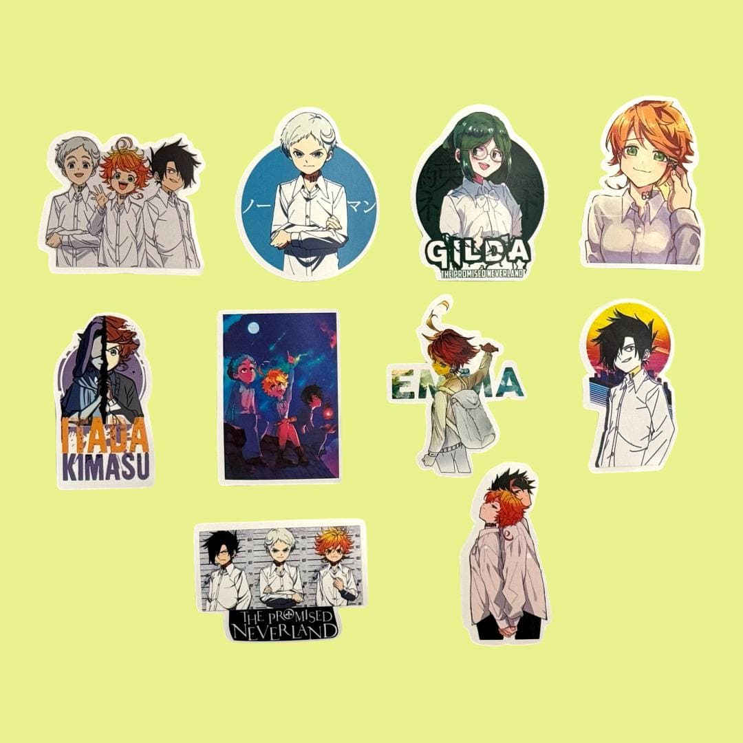 Наліпки по аніме The Promised Neverland