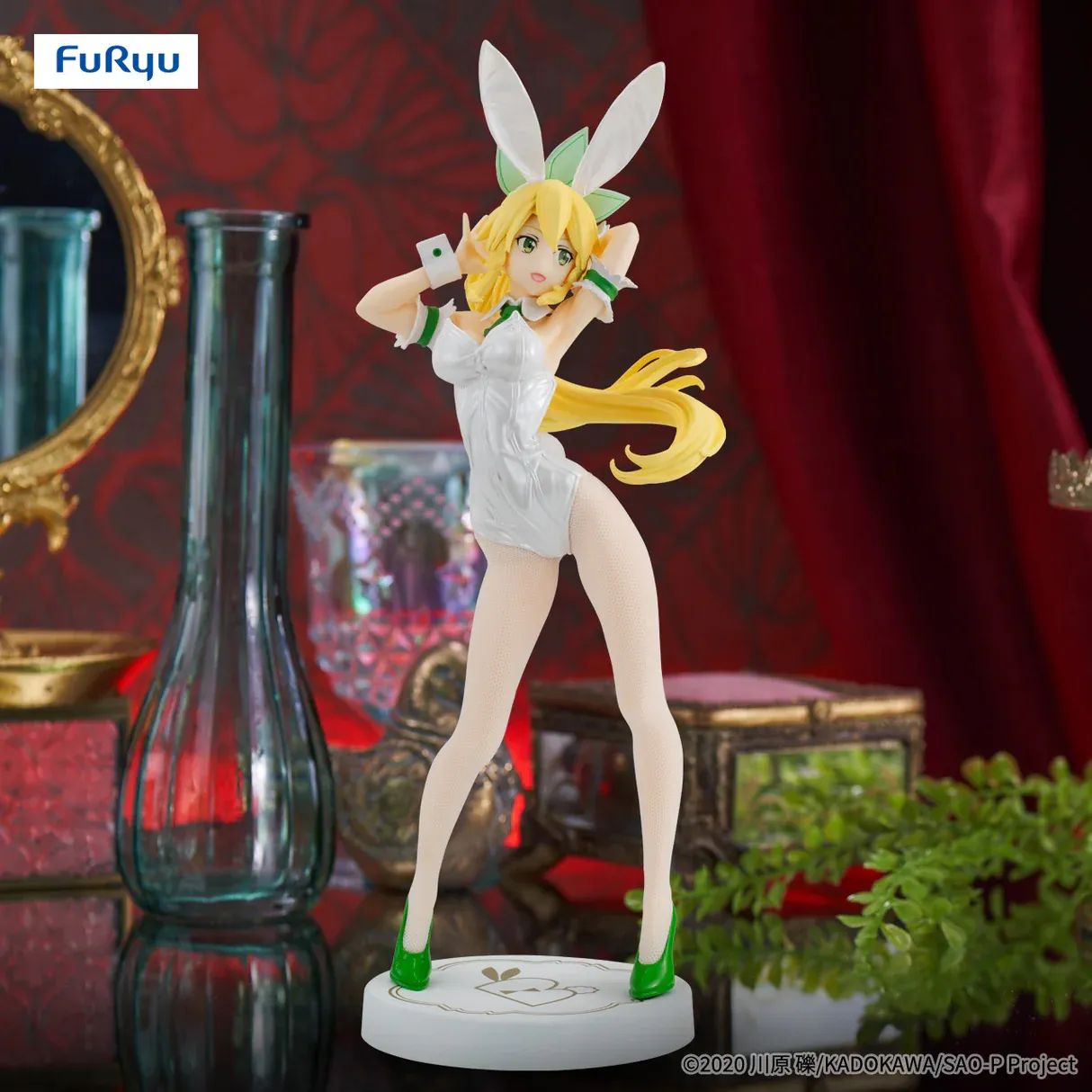 Аніме фігурка Ліфа (Leafa) BiCute Bunnies White Pearl Color Ver. Furyu — Мистецтво меча онлайн (Sword Art Online), 26 см 5
