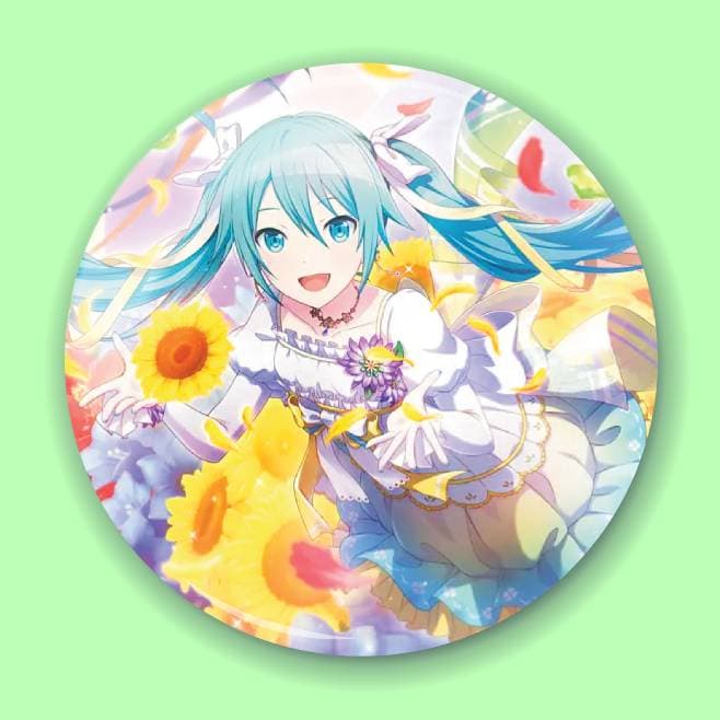 Аніме значок Хацуне Міку (Hatsune Miku) — Хацуне Міку (Hatsune Miku) Piapro Characters 15, 56 мм