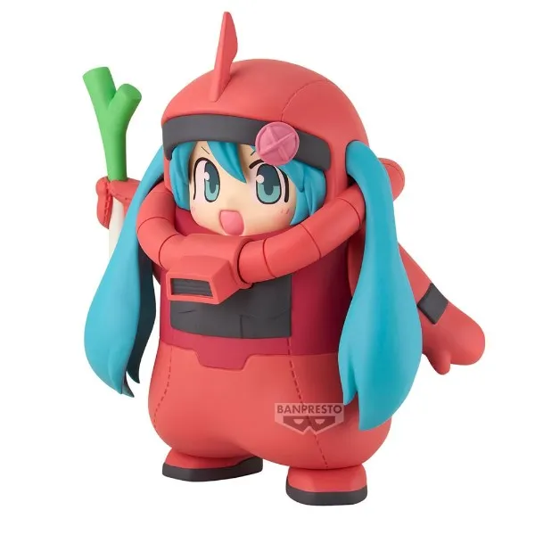 Аніме фігурка Хацуне Міку (Hatsune Miku) — Ґандам (Gundam) 45th Anniversary,  Banpresto, 15 см 3