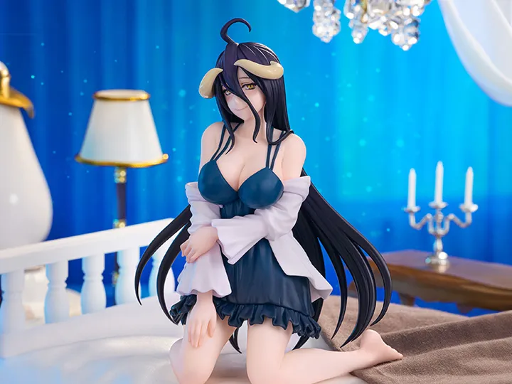 Аніме фігурка Альбедо (Albedo) Loungewear Ver. Noodle Stopper Furyu — Повелитель (Overlord), 12 см 2