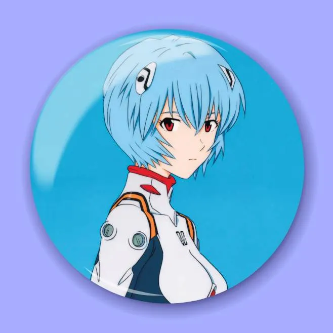 Аніме значок Єванґеліон (Evangelion) 15, 56 мм