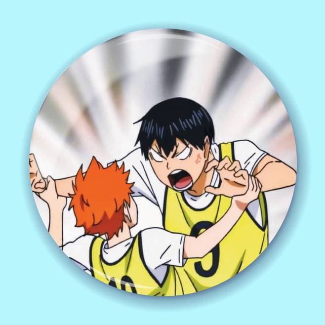 Аніме значок Волейбол (Haikyuu!!) 54, 56 мм