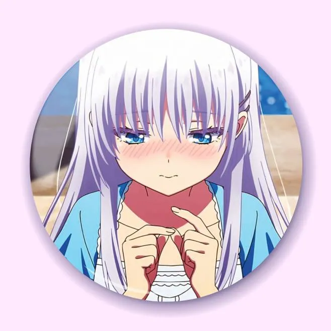 Аніме значок Літні кишеньки (Summer Pockets) 14, 56 мм