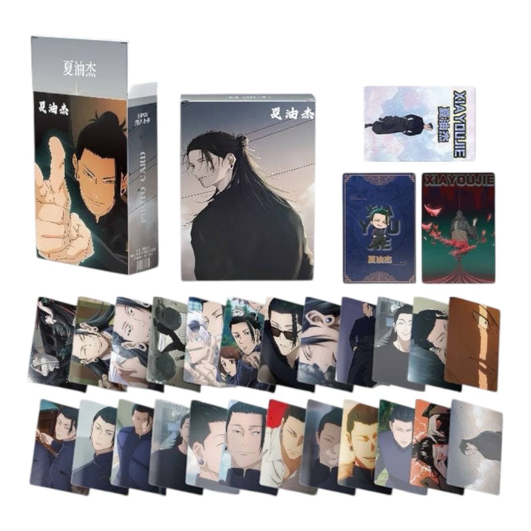 Аніме картки Суґуру Ґето (Suguru Geto) — Магічна битва (Jujutsu Kaisen), 55 шт