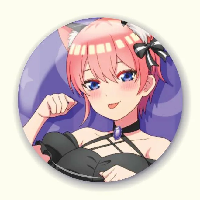 Аніме значок Пʼять наречених (The Quintessential Quintuplets) 5, 56 мм