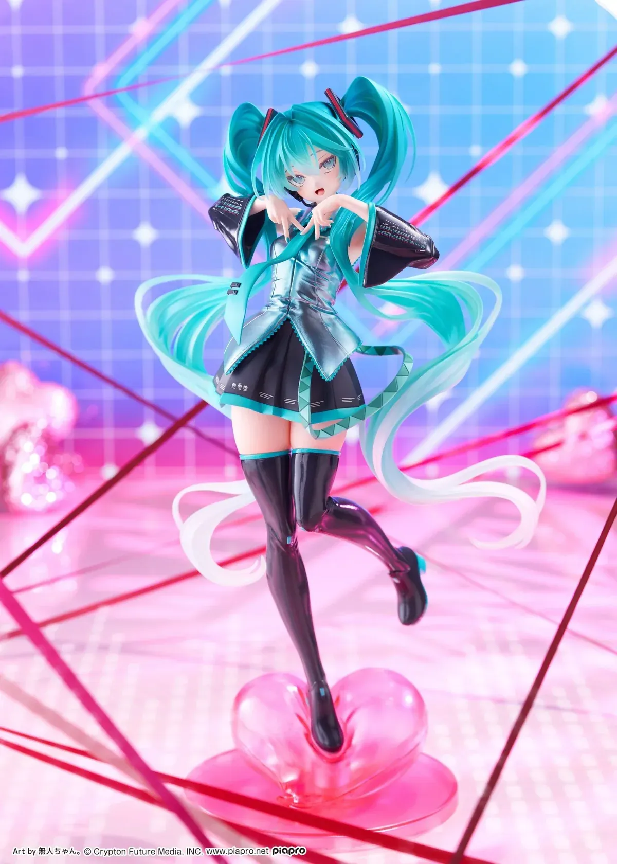 Аніме фігурка Хацуне Міку (Hatsune Miku) — Вокалоїд (Vocaloid), серія T-Most, 30 см 2