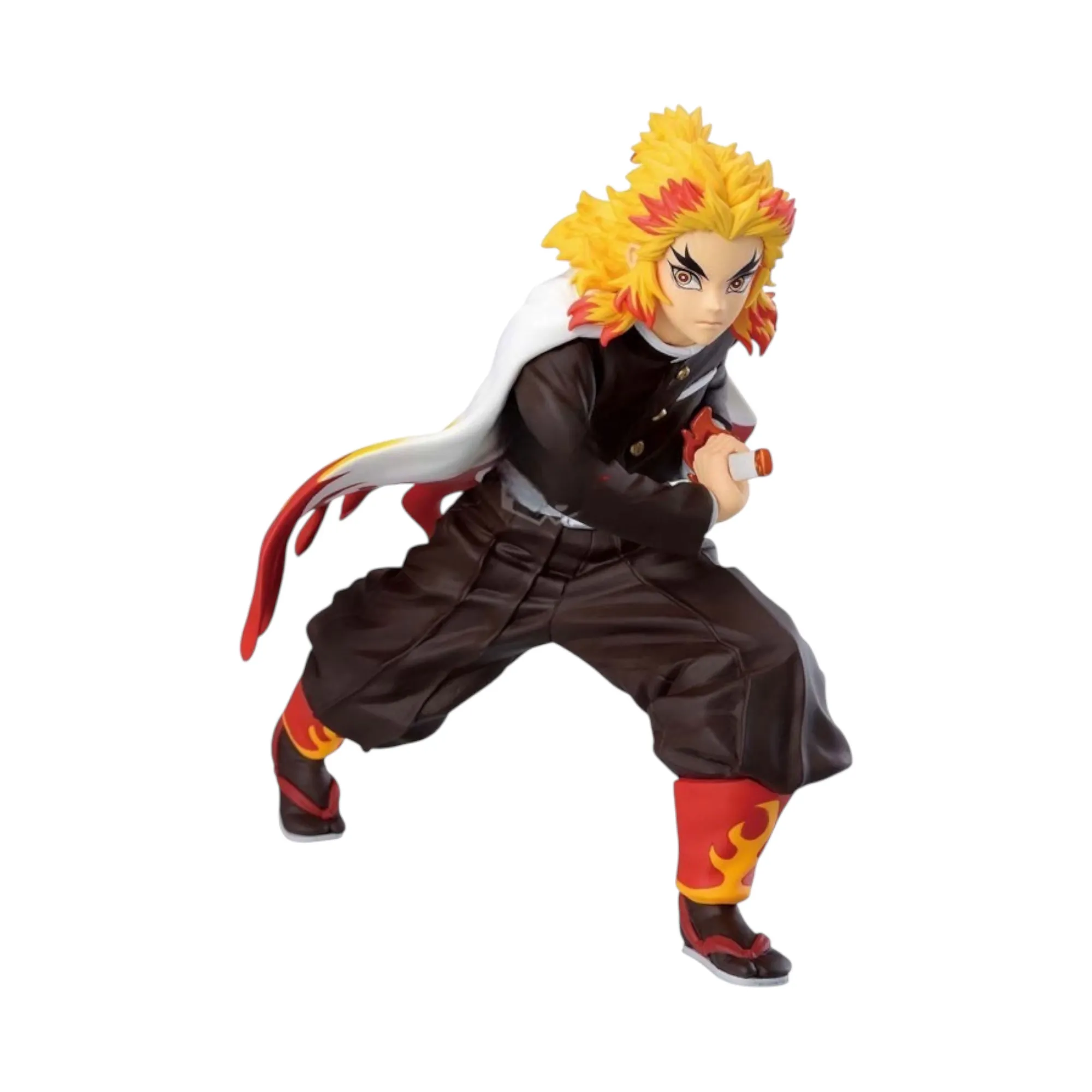 Аніме фігурка Кьоджуро Ренґоку (Kyojuro Rengoku) Maximatic Banpresto — Клинок, який знищує демонів (Demon Slayer: Kimetsu no Yaiba), 16 см
