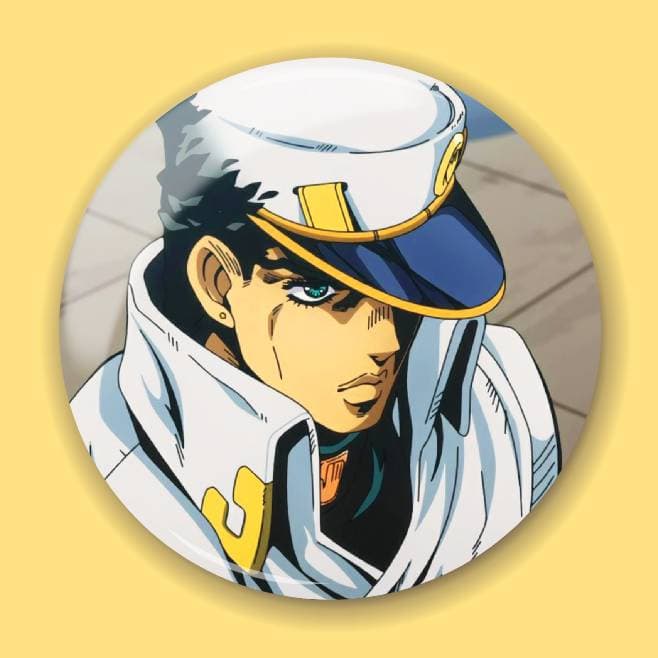 Аніме значок Неймовірні пригоди ДжоДжо (JoJo's Bizarre Adventure) 20, 56 мм, глянець