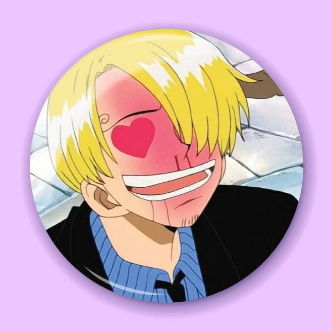 Аніме значок Ван Піс (One Piece) 57, 56 мм