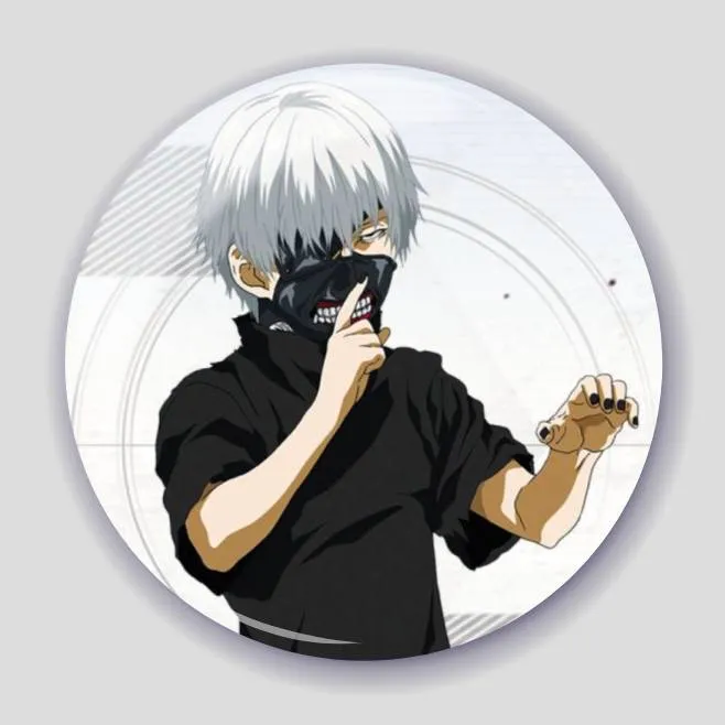 Аніме значок Токійський ґуль (Tokyo Ghoul) 21, 56 мм