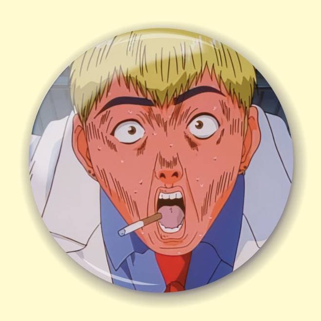 Аніме значок Крутий вчитель Онідзука (Great Teacher Onizuka) 1, 56 мм