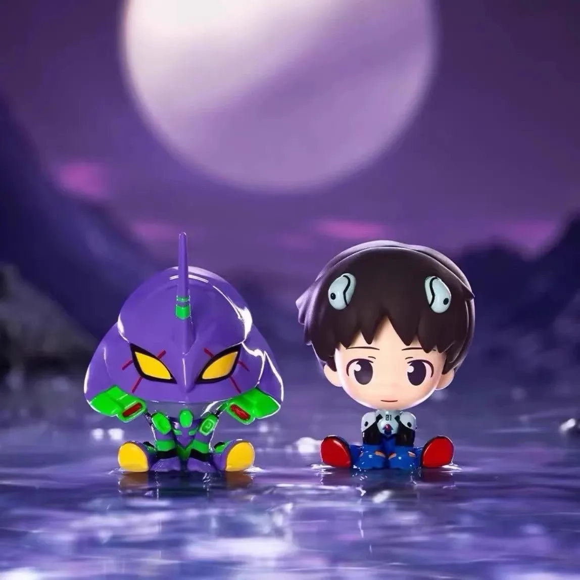 Випадкова аніме фігурка-сюрприз — Євангеліон (Neon Genesis Evangelion), серія Mini Sitting Series, 4 см (Blind Box) 7