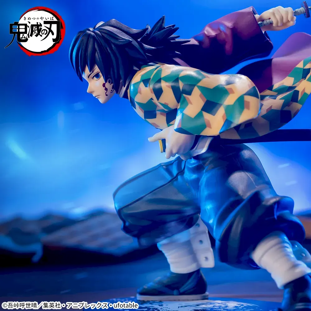 Аніме фігурка Ґію Томіока: версія Пробудження (Giyu Tomioka: Awakening Ver.) — Клинок, який знищує демонів (Kimetsu no Yaiba), серія Luminasta, 15 см, виробник Sega 3