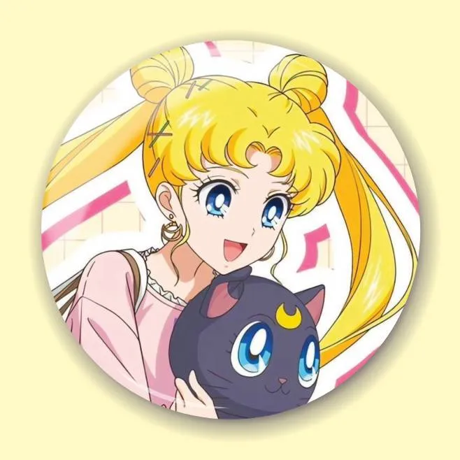 Аніме значок Сейлор Мун (Sailor Moon) 15, 56 мм