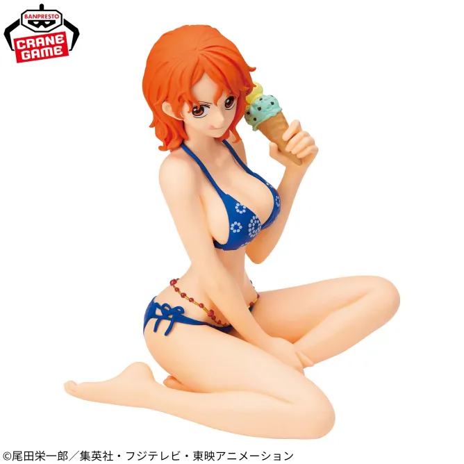 Аніме фігурка Намі (Nami Summer Style) — Ван Піс (One Piece), серія Glitter & Glamours, 11 см 3