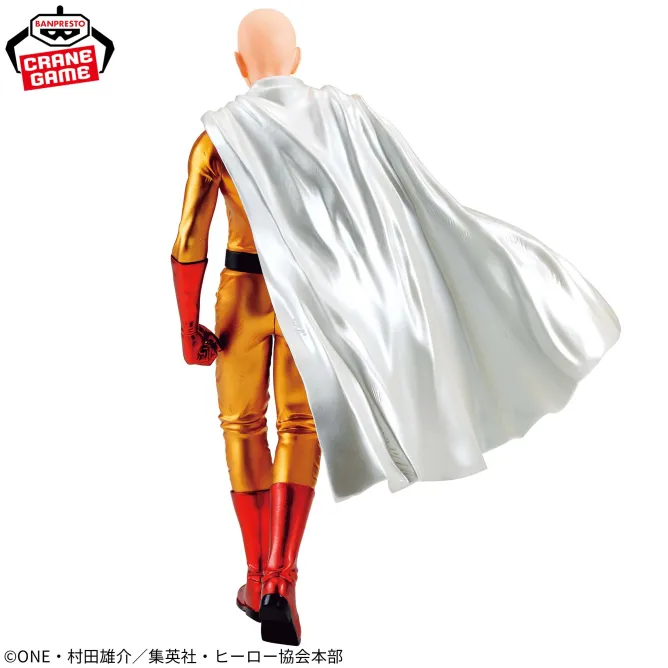 Аніме фігурка Сайтама (Saitama Metallic Ver.) — Ванпанчмен (One Punch Man), серія Grandista, виробник Banpresto, 27 см 5