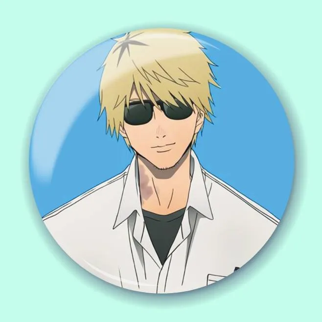 Аніме значок Літо, коли помер Хікару (The Summer Hikaru Died) 10, 56 мм