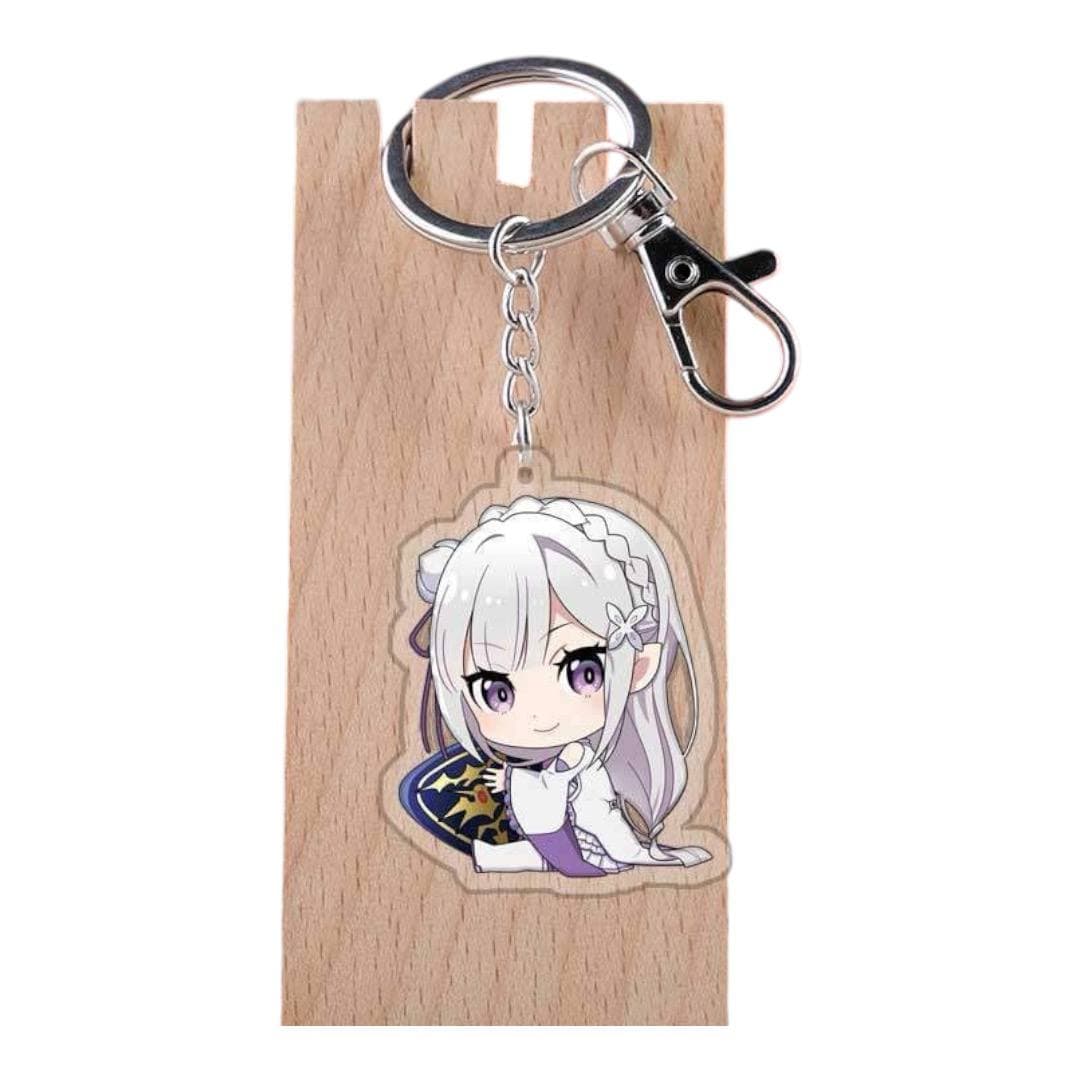 Акриловий брелок Emilia з аніме Re:Zero