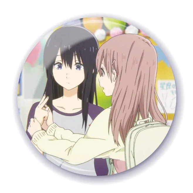 Аніме значок Форма голосу (A Silent Voice) 35, 56 мм, глянець