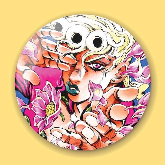 Аніме значок Неймовірні пригоди ДжоДжо (JoJo's Bizarre Adventure) 1, 56 мм