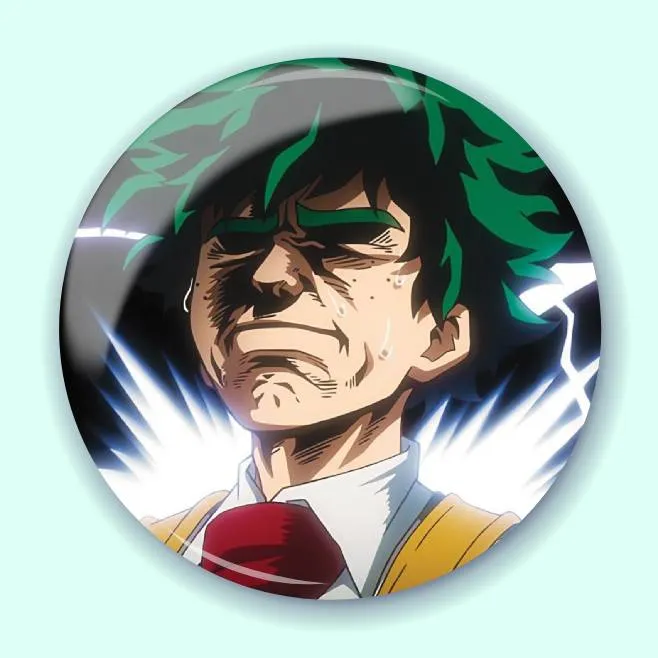 Аніме значок Моя геройська академія (My Hero Academia) 67, 56 мм, глянець