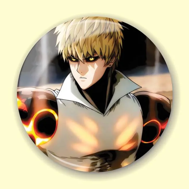 Аніме значок Ванпанчмен (One-Punch Man) 1, 56 мм
