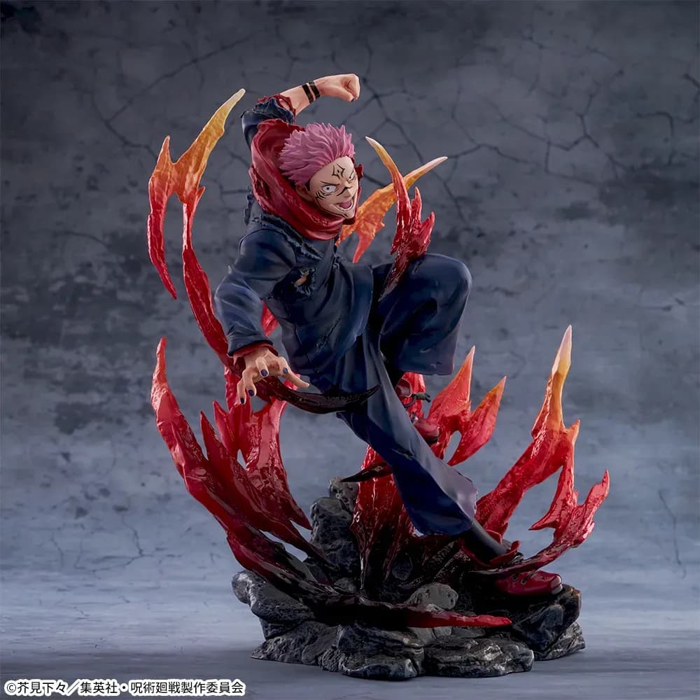 Аніме фігурка Сукуна (Sukuna) — Магічна Битва (Jujutsu Kaisen), Figurizm Alpha Sega, 23 см 4