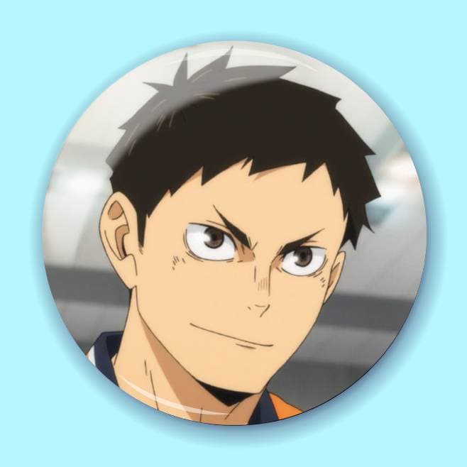 Аніме значок Волейбол (Haikyuu!!) 14, 56 мм