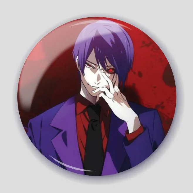 Аніме значок Токійський ґуль (Tokyo Ghoul) 16, 56 мм, глянець