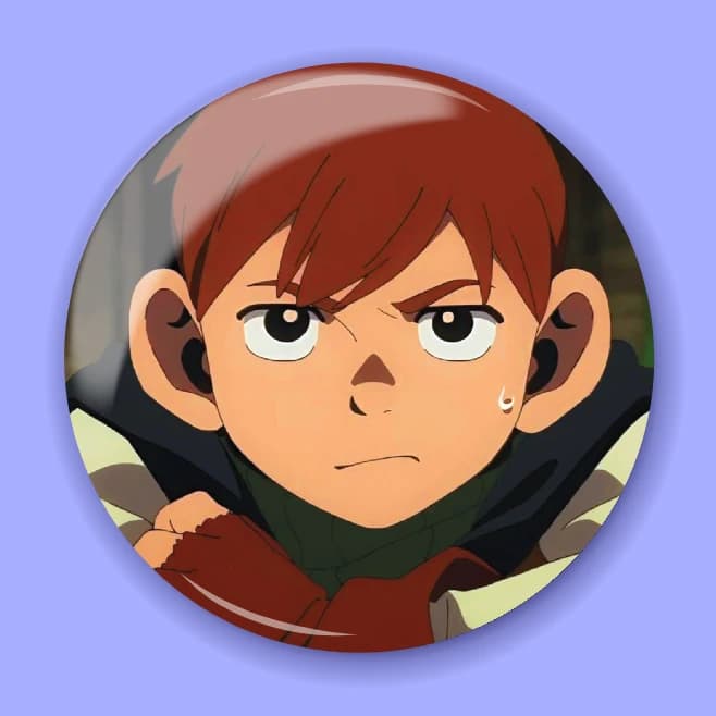 Аніме значок Смаколики з підземелля (Delicious in Dungeon) 48, 56 мм