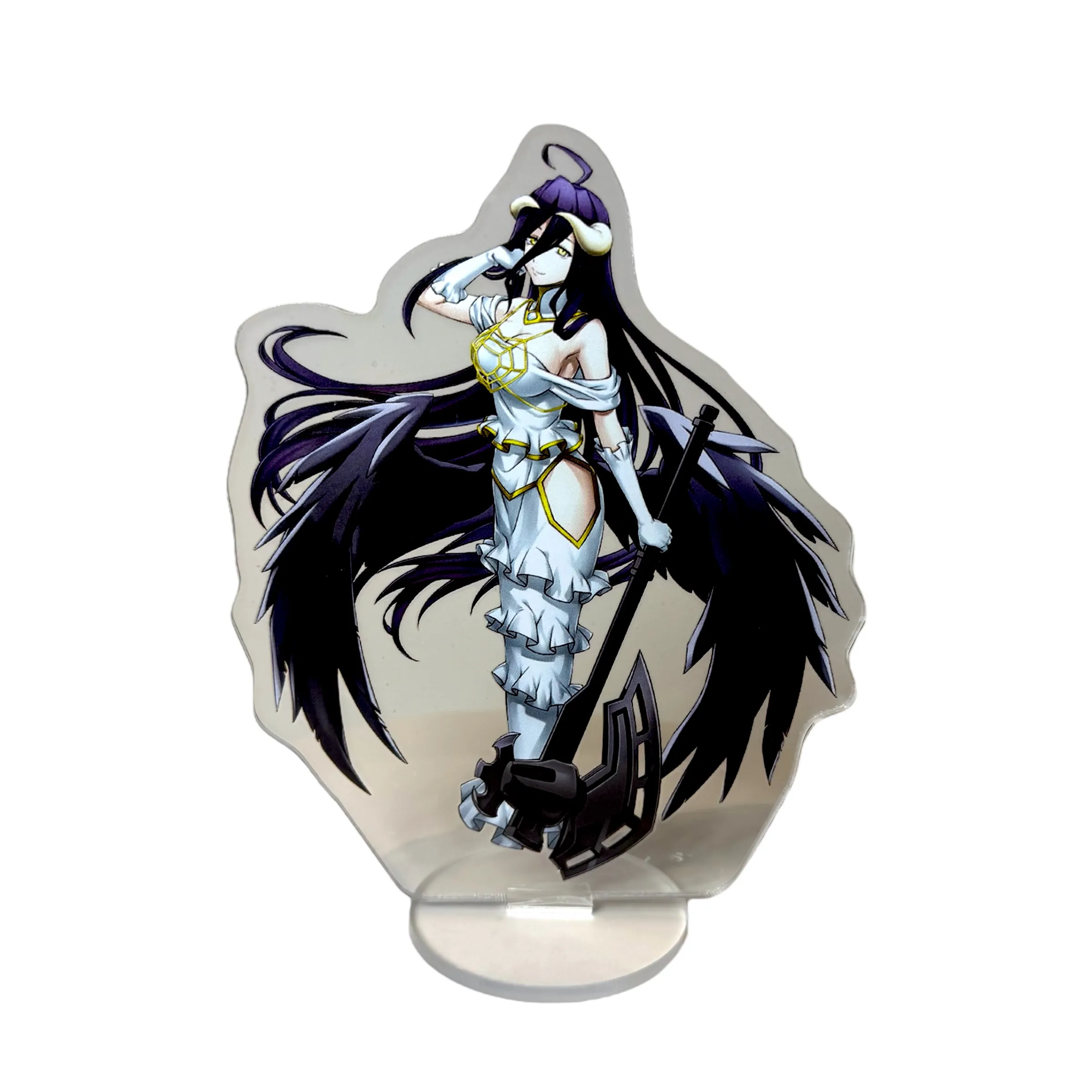 Аніме акриловий стенд Альбедо (Albedo) — Повелитель (Overlord), 16 см