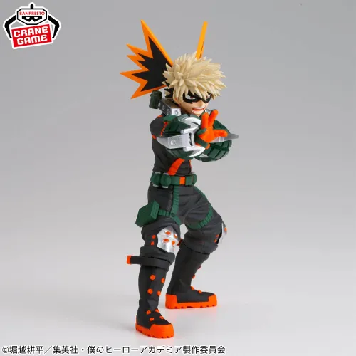 Аніме фігурка Кацукі Бакуґо (Katsuki Bakugo) — Моя геройська академія (My Hero Academia), Figuno - А, Banpresto, 9 см 3