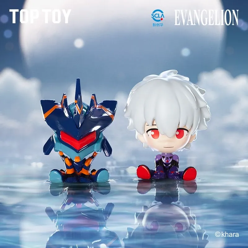 Випадкова аніме фігурка-сюрприз — Євангеліон (Neon Genesis Evangelion), серія Mini Sitting Series, 4 см (Blind Box) 5