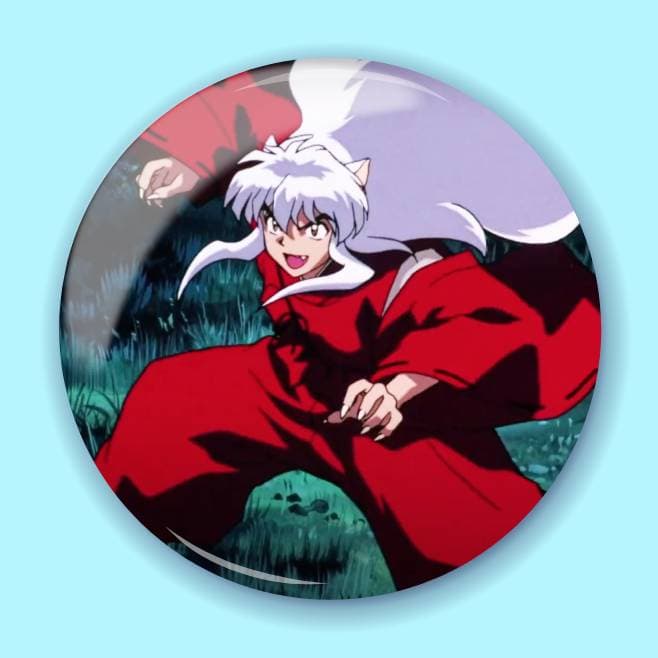 Аніме значок Інуяша (Inuyasha) 2, 56 мм, Глянець