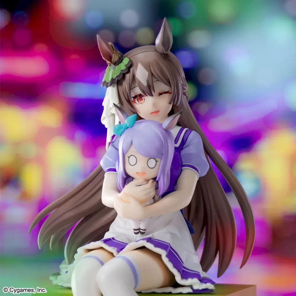 Аніме фігурка Сатоно Дайамонд (Satono Diamond Sitting Ver.) — Кобилички: Доленосне дербі (Uma Musume Pretty Derby), колаборація XStellar, 8х20 см 2
