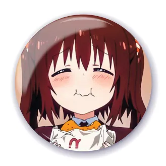 Аніме значок Дволика сестричка Умару (Himouto! Umaru-chan) 2, 56 мм, глянець