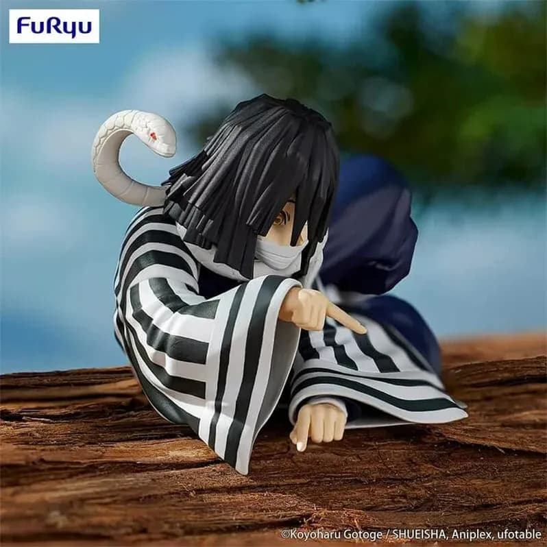 Аніме фігурка Іґуро Обанай (Iguro Obanai) Noodle Stopper Furyu — Клинок, який знищує демонів (Demon Slayer: Kimetsu no Yaiba), 11 см 4