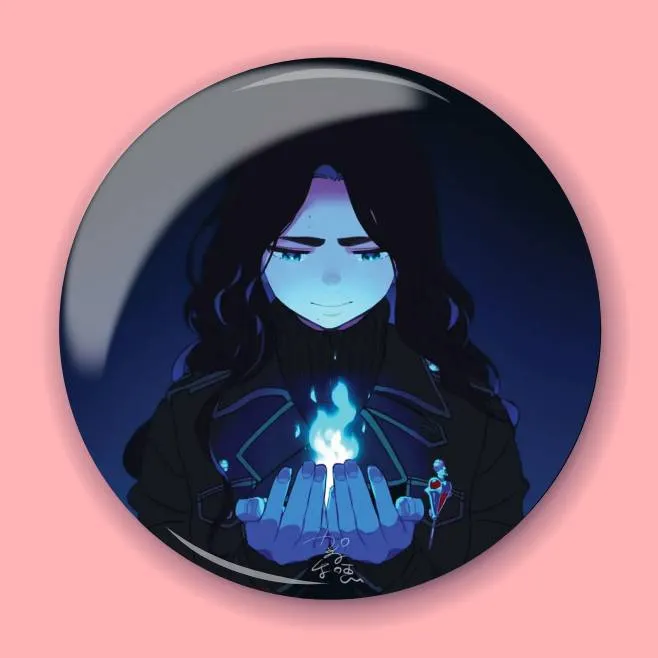Аніме значок Блакитний екзорцист (Blue Exorcist) 29, 56 мм