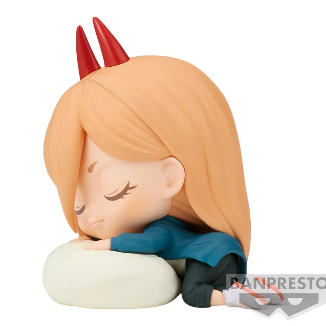 Аніме фігурка Павер (Power) Q Posket Sleeping Banpresto — Людина-бензопила (Chainsaw Man), 14 см 2